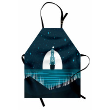 Moonlight on Water Ship Apron