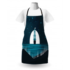 Moonlight on Water Ship Apron