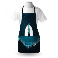 Moonlight on Water Ship Apron