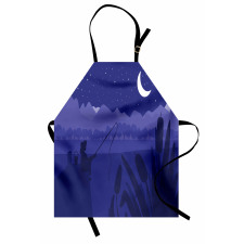 Fisherman Moon River Apron