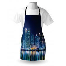 Urban Skyline Photo Apron