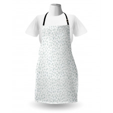 Grape Leaf Ivy Pastel Tones Apron