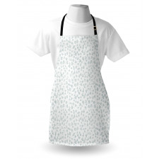 Grape Leaf Ivy Pastel Tones Apron