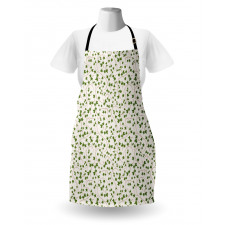 Colorful Grape Leaves Graphic Apron