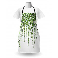 Garden Theme Grape Leaves Apron