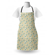 Herbs Flourishing Flowers Apron