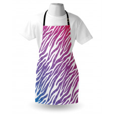 Colorful and Striped Artwork Apron