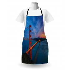 Golden Gate Bridge Scene Apron