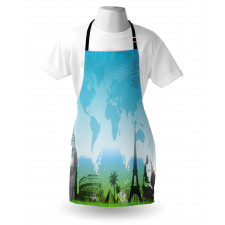 Famous Landmarks Mapping Apron