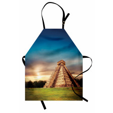 Kukulkan Pyramid Yucatan Apron