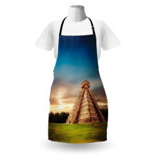 Kukulkan Pyramid Yucatan Apron