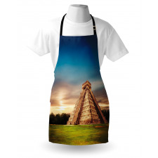 Kukulkan Pyramid Yucatan Apron