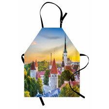 Estonia Historic Town Sunset Apron