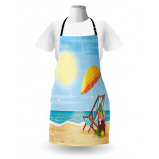 Sea Shore Beach Umbrella Apron