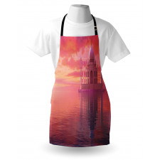 Romantic Taj Mahal Display Apron