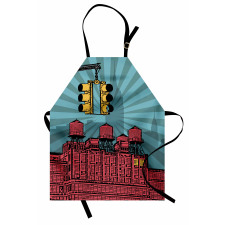 Graphical Manhattan City Apron