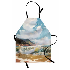 Sea Waves Coastline Apron