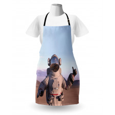 Astronaut Giving Thumbs Apron