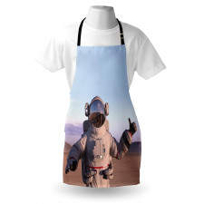 Astronaut Giving Thumbs Apron