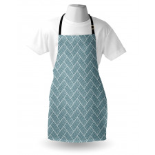 Line Art with Lace Ornate Apron