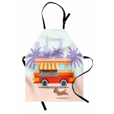 Street Food Van Dog Apron