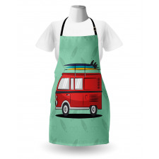 Van with Surf Boards Apron