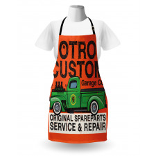 Garage Retro Vehicle Apron