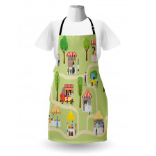 Street Food Festival Fun Apron