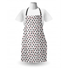 Cupid Angels Hearts Apron