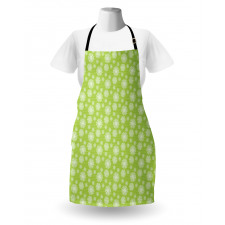 Botanical on Polka Dots Apron