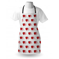 Hearts Lollipops Apron