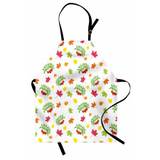 Colorful Simplistic Fall Apron