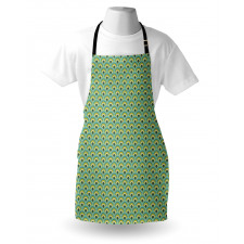 Folk Style Waves Motif Apron