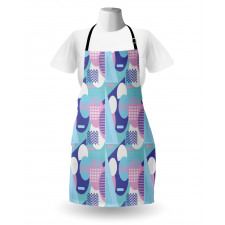 Memphis Style 80's Art Apron