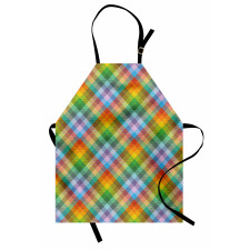Colorful Summer Madras Style Apron
