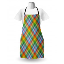 Colorful Summer Madras Style Apron