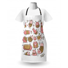 Zentangle Ornate on Pigs Apron