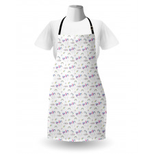 Unicorn Party Rainbow Stars Apron