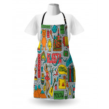 Russia Art Landmark Apron