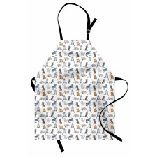 Sketchy Kittens Apron