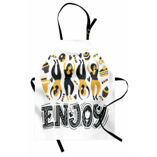 Enjoy Dancing Women Desserts Apron