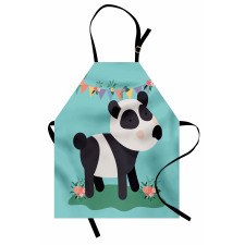 Children's Party with Flowers Apron