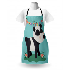 Children's Party with Flowers Apron