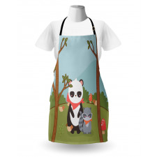 Forest Animals and Trees Apron