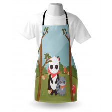 Forest Animals and Trees Apron