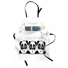 3 Pandas Design Apron