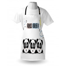 3 Pandas Design Apron