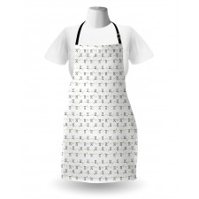 Bamboo Branches with Heads Apron