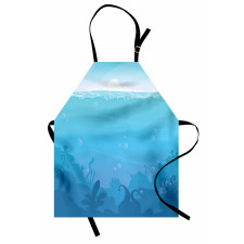 Underwater Landscape Palms Apron