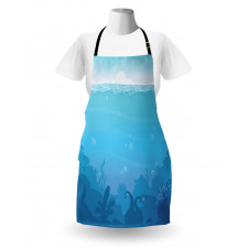 Underwater Landscape Palms Apron